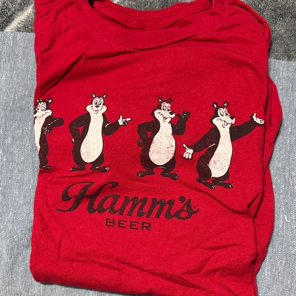 Hamm's Beer Red Graphic T-Shirt